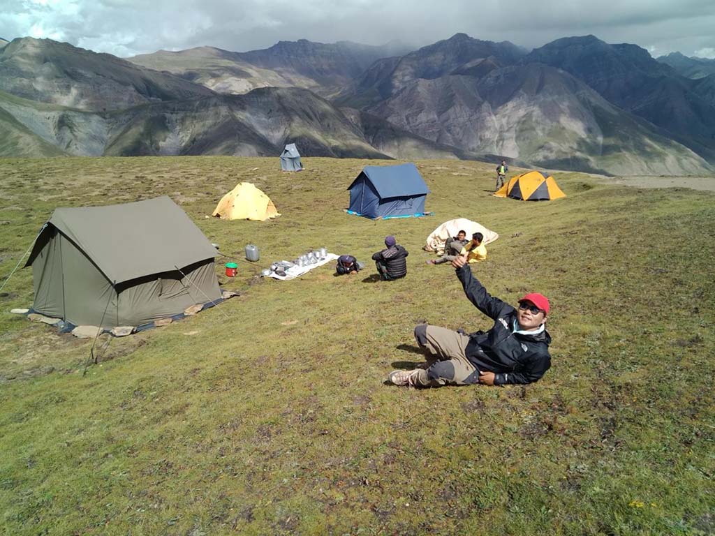 Loer dolpa trek Lake Nepal